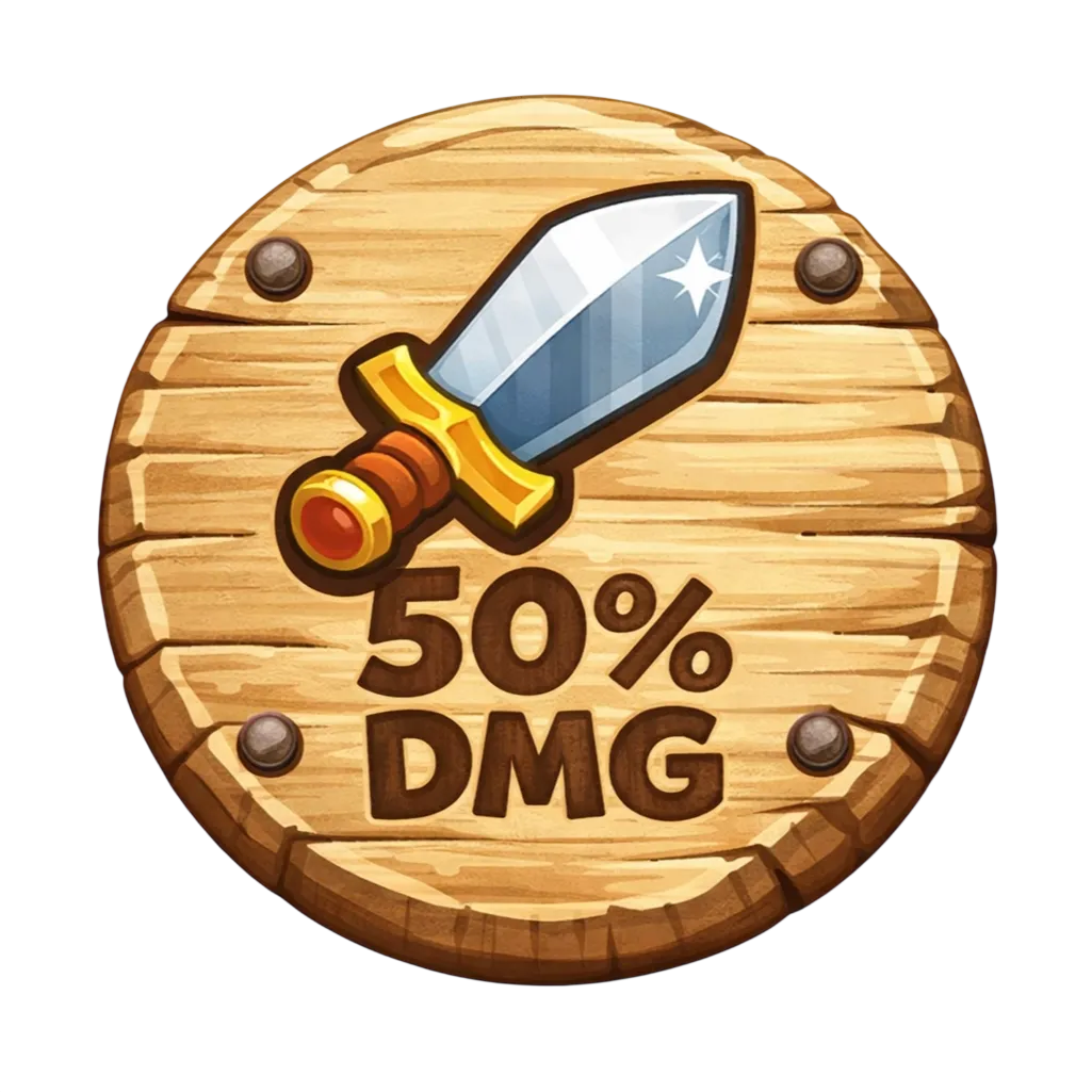 +50% Dano